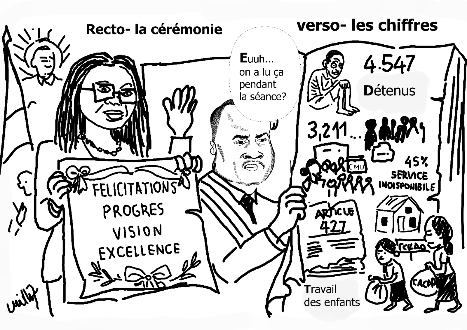 Rapport CNDH : Compliments en plénière, contradictions en annexes