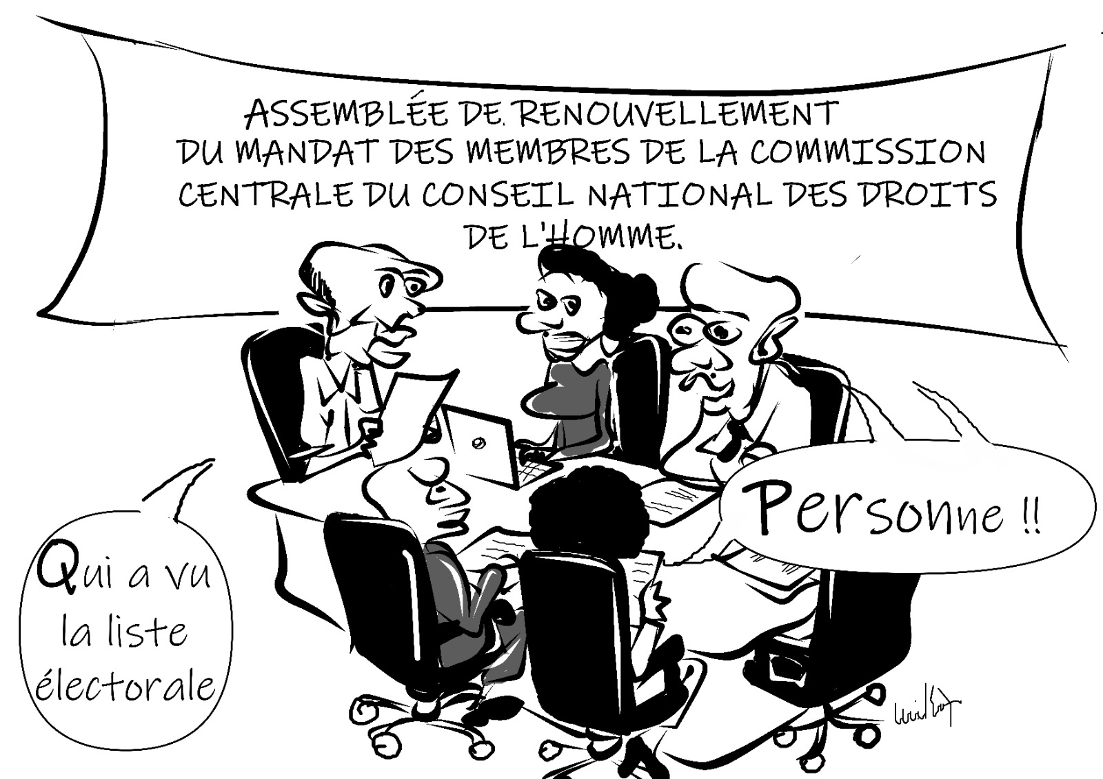 CNDH : Renouvellement des membres de la commission centrale sur fond de précipitation et déficit de transparence