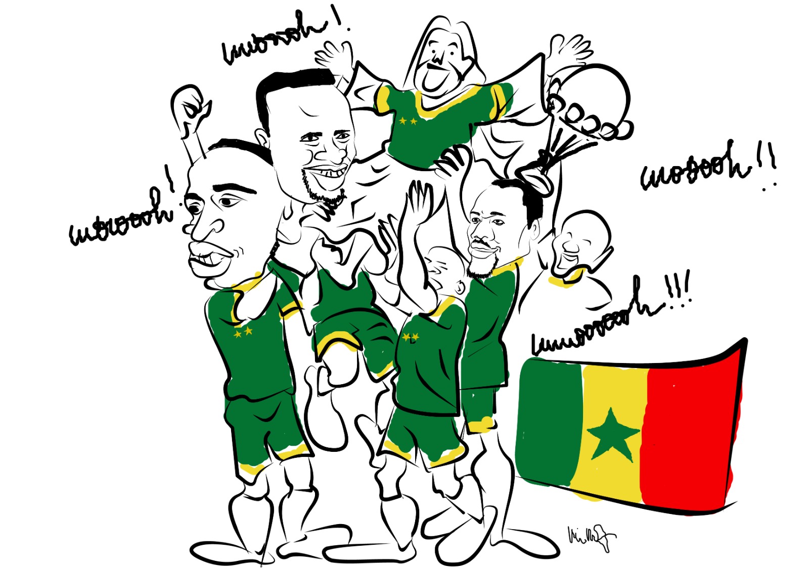 « Comme des Hommes ! »