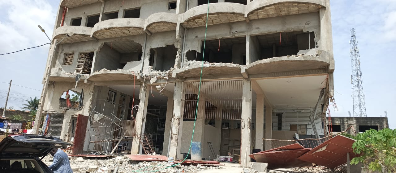 Angré Béssikoi : Le commissaire de justice à l’origine de la destruction de l’immeuble parle.