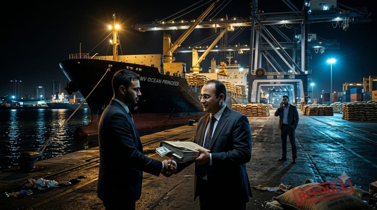 🟢Port autonome d&rsquo;Abidjan : Une cargaison de riz rejetée par 3 pays mais déchargée en Côte d’Ivoire
