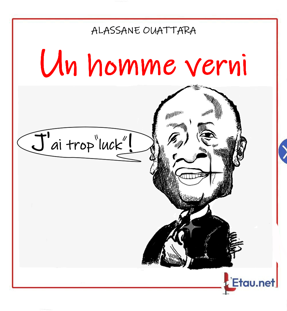 Ouattara, un homme verni